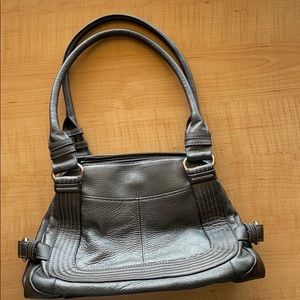Tignanello
Handbag Pewter Leather Shoulder Bag